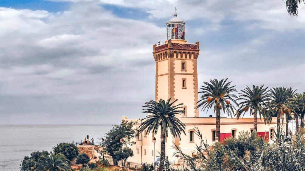 Cape Spartel lighthouse in Tangier, Morocco