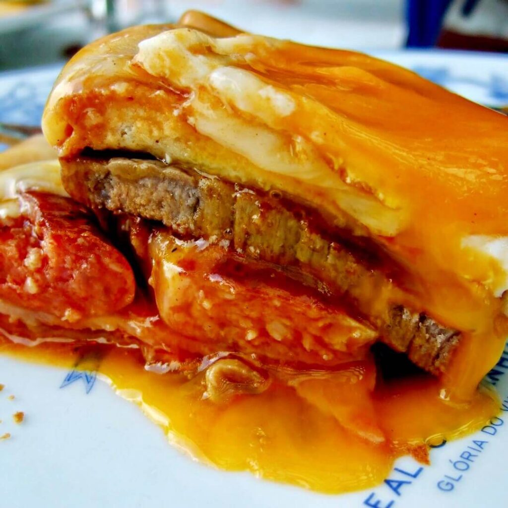 best francesinha sandwich lisbon portugal