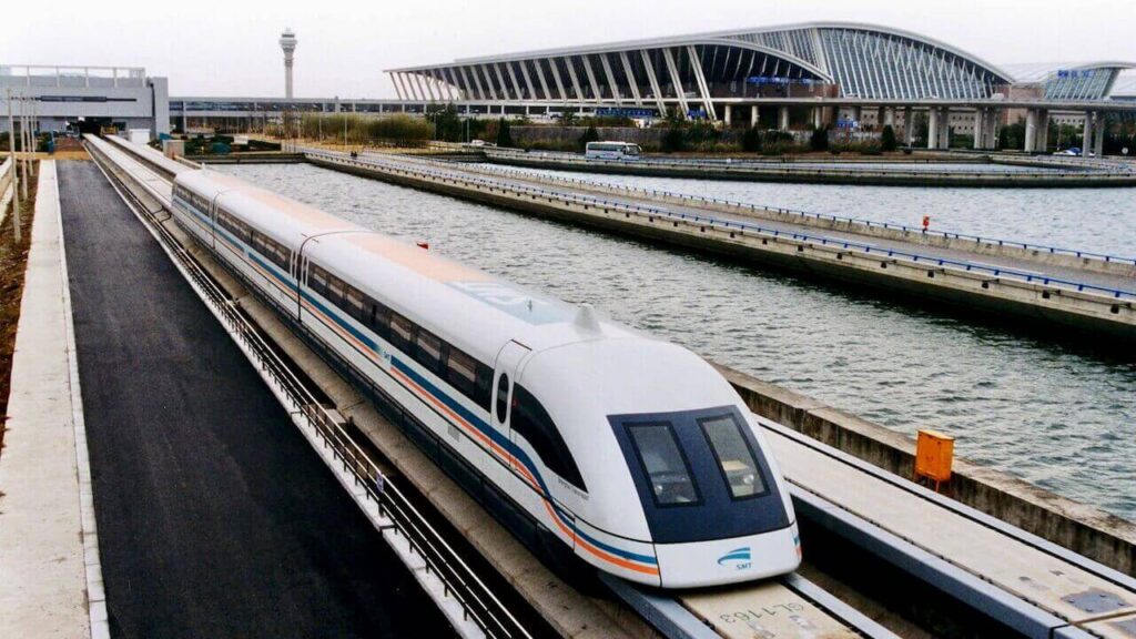 shanghai maglev train photo