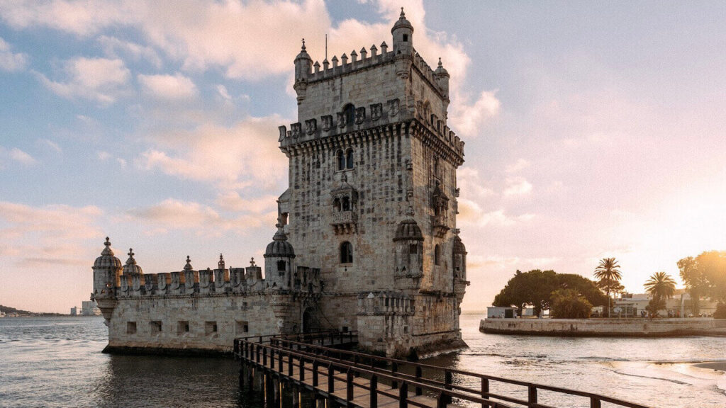 Belem tower in Lisbon Portugal
