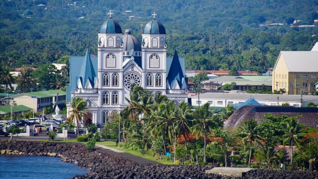 immaculate conception cathedral apia one of the most beautiful capital cities in the world