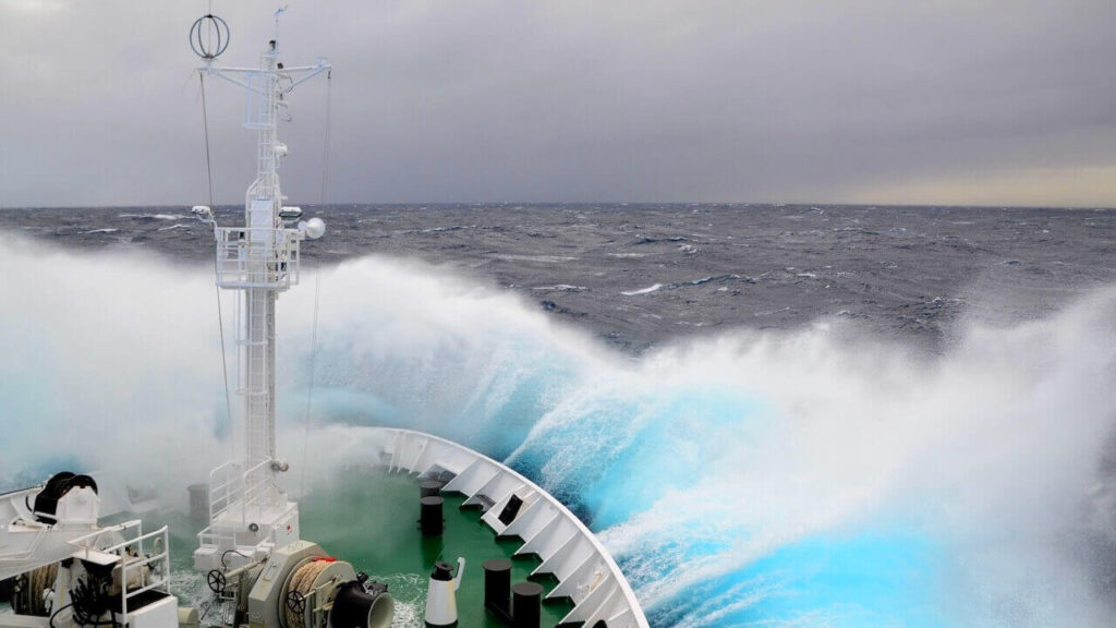 Crossing the Drake Passage waves is one of the most unique travel experiences around the world