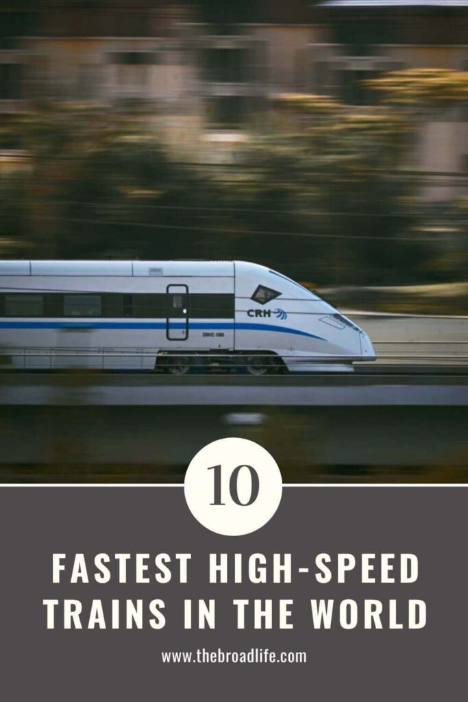 fastest high-speed trains in the world - the broad life pinterest board