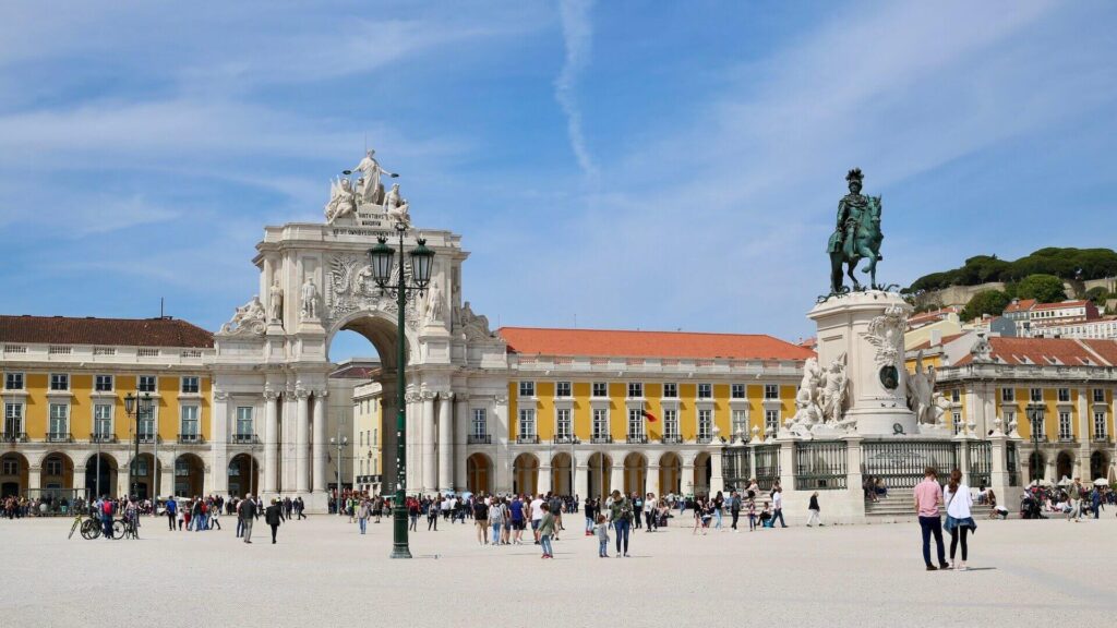 Praça do Comércio is a big part of Lisbon history and culture
