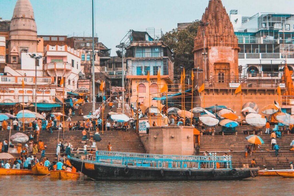 Varanasi along the Ganges River