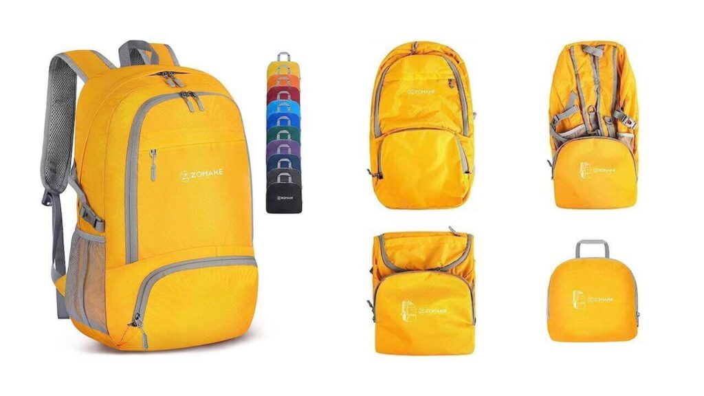 ZOMAKE Lightweight Packable Backpack 30L
