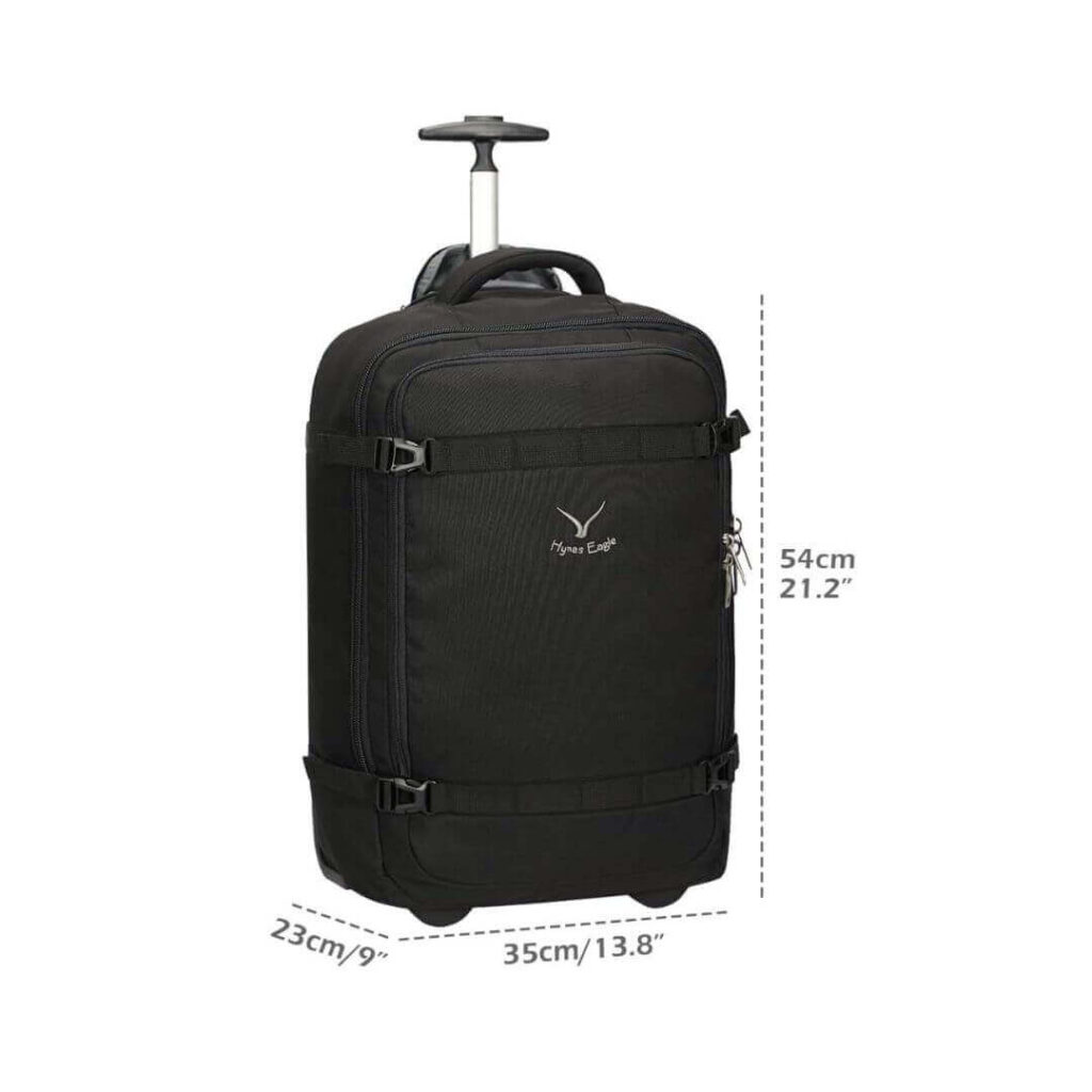 Hynes Eagle Rolling Backpack 42L Backpack dimensions