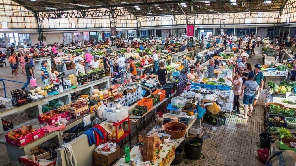 You can visit Nazaré Market for an authentic and vibrant atmosphere experience of the city