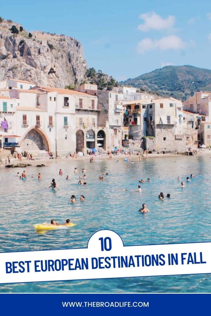 10 best european destinations in fall - the broad life pinterest board