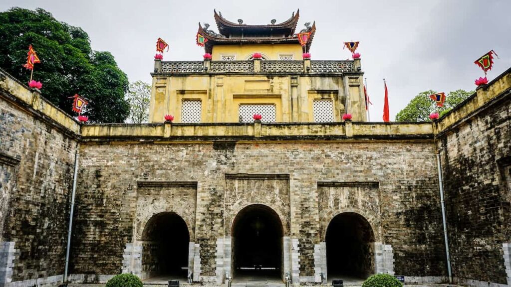 The Central Sector of the Imperial Citadel of Thang Long is one of the 8 Vietnam UNESCO sites