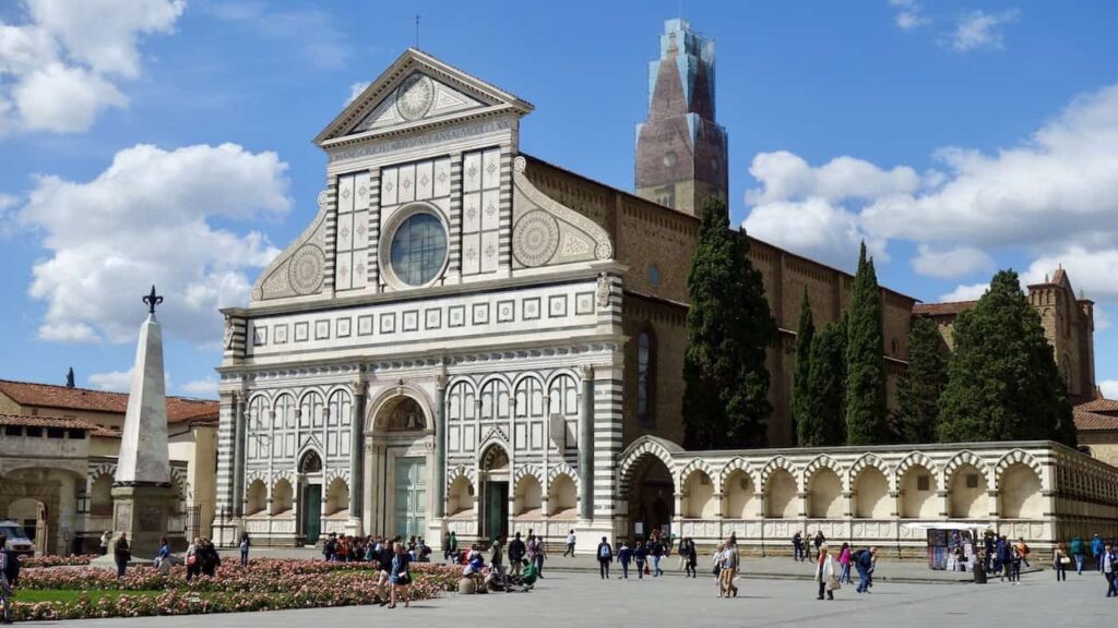 Basilica di Santa Maria Novella in one of the best places to stay when visit Florence