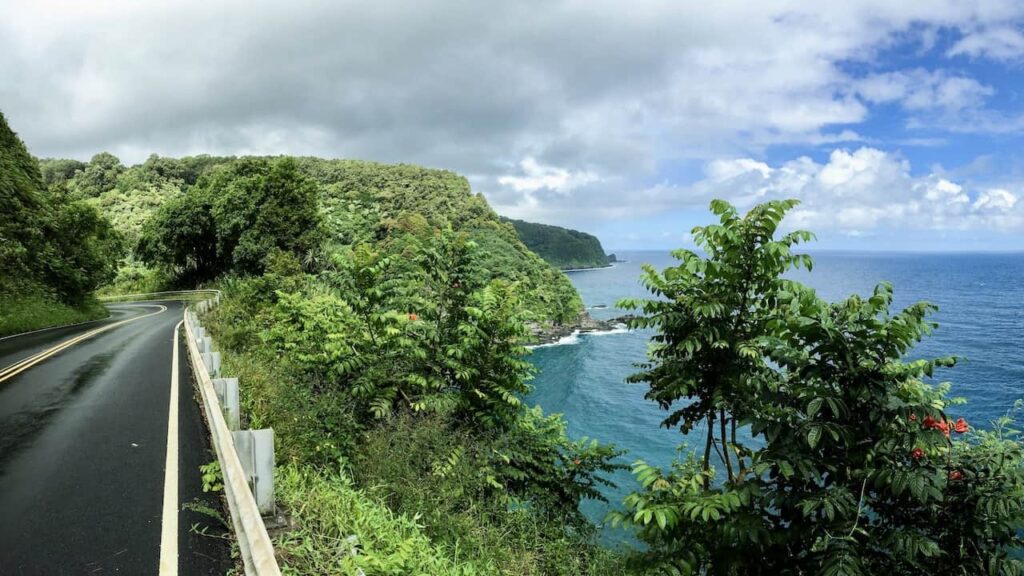 one of the pictures of hana highway