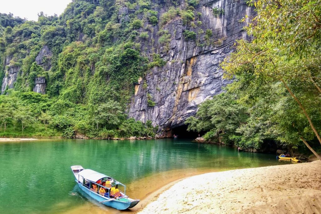 Phong Nha Ke Bang National Park is a UNESCO World Heritage Site in Vietnam