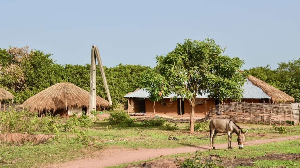 a peaceful village in Guinea-Bissau world's least visited country