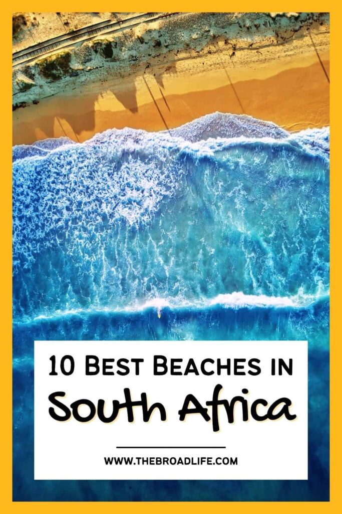 10 best beaches in south africa - the broad life pinterest board