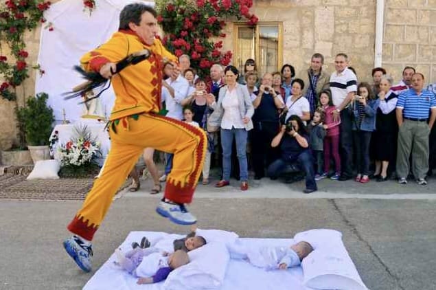 El Colacho is the baby-jumping festival in Spain