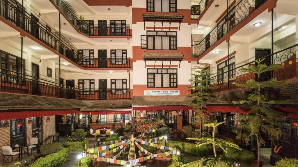 hotel thamel eco resort kathmandu nepal