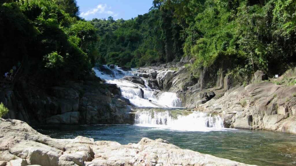 Yang Bay Waterfall in Khanh Hoa province Vietnam