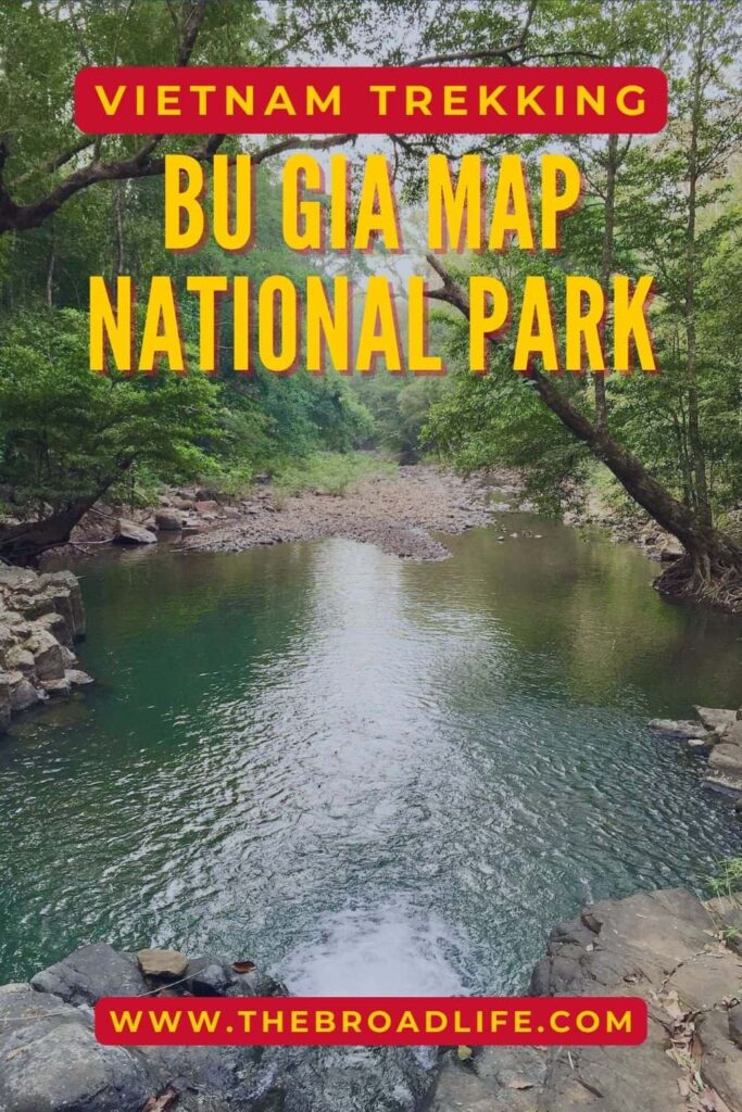 bu gia map national park vietnam trekking - the broad life pinterest board