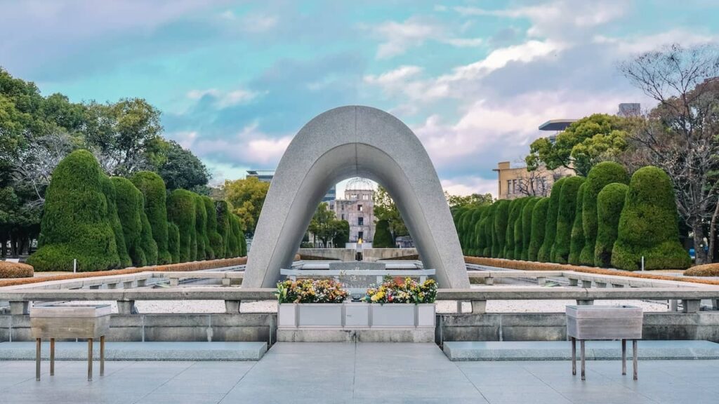 Hiroshima Peace Memorial Park and the Atomic Bomb Dome