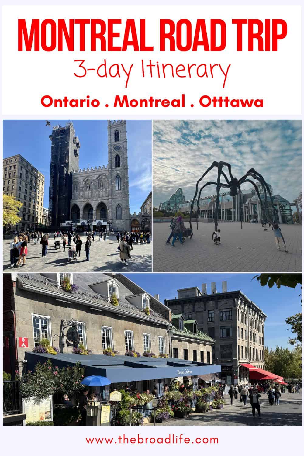 montreal-road-trip-itinerary-pinterest-board