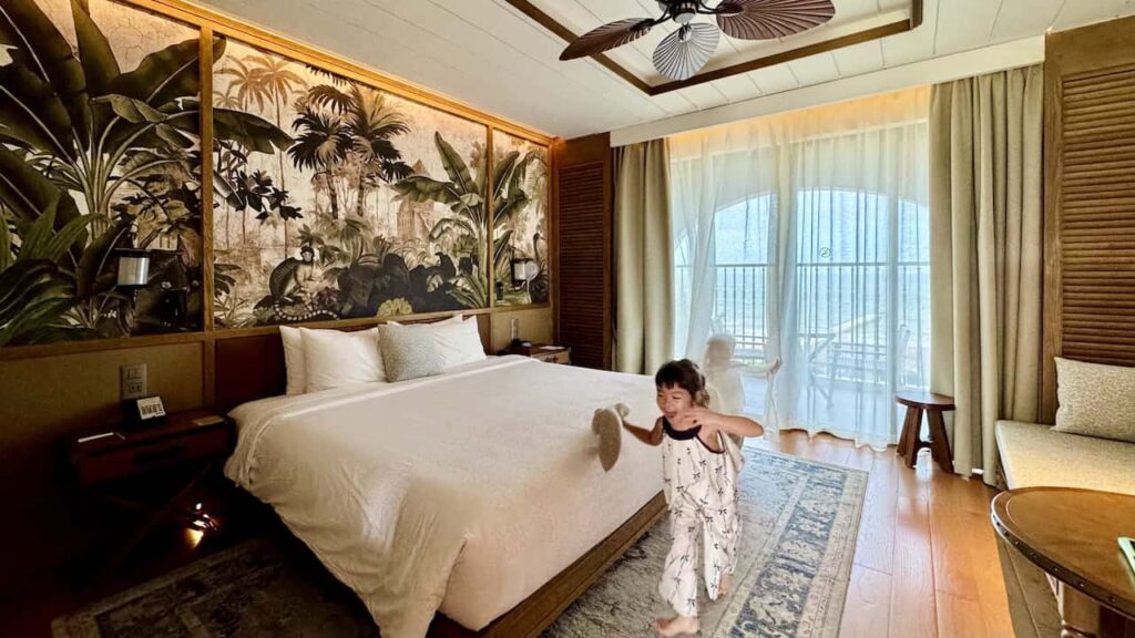Classic King Room at Movenpick Resort Phan Thiet with balcony and tropical decor