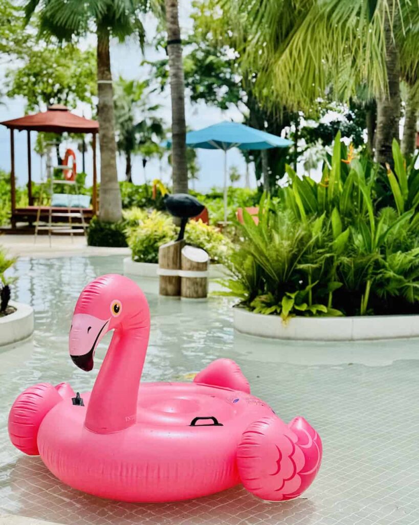 Children's shallow pool area at Movenpick Resort Phan Thiet